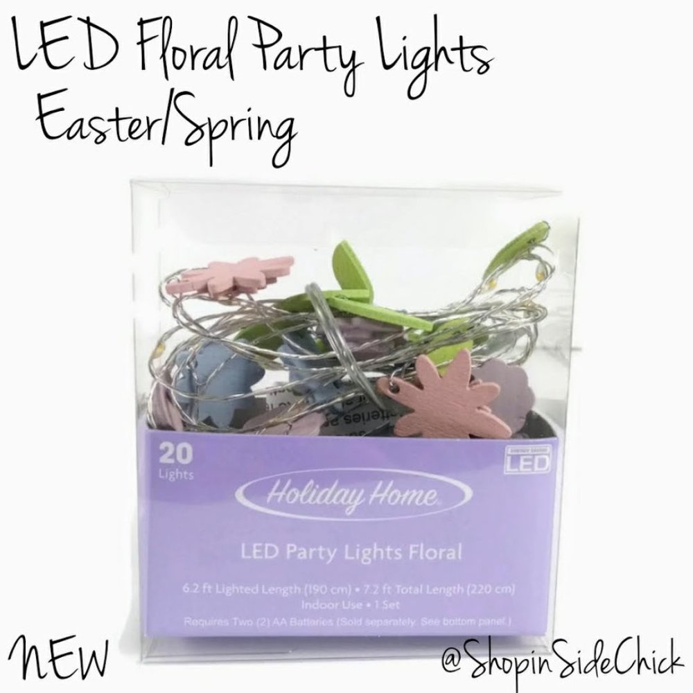 Easter Floral LED 20 Party Lights NEW